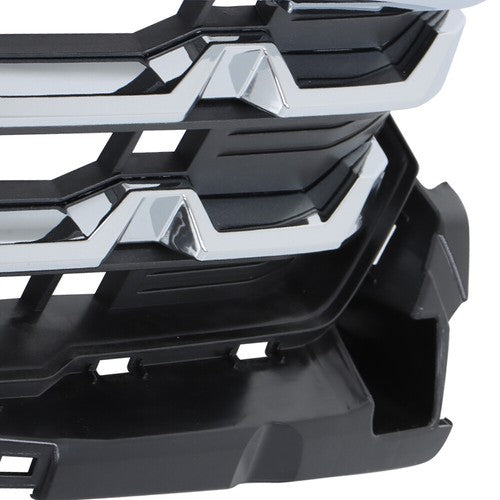 DURAFORCE For Chevy Silverado 1500 LTZ 2022-2024 Chrome Plastic Front Bumper Grille New