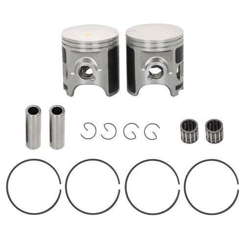 DURAFORCE Fit For Yamaha Rd350 1973-1975 Cylinder Rebuild Kit Pistons Rings Pins