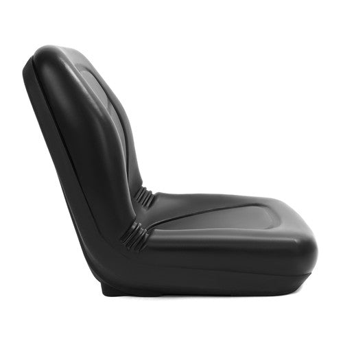 DURAFORCE Black Seat For John Deere Lawn Mowers Excavator Forklift Gators Skid Steers