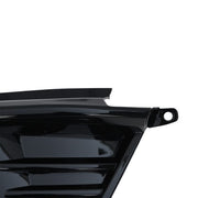 DURAFORCE Front Bumper Lower Grille Honeycomb Glossy Black for 2022-2024 for Honda Civic