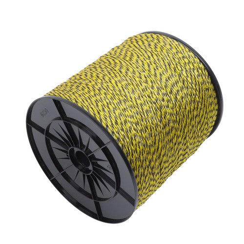 DURAFORCE Yellow and Black 5200Ft 1585m 6 Stainless Steel Strands Fence Wire 140 Pounds