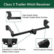 DURAFORCE For 1999-2017 Honda Odyssey Class 3 Trailer Hitch Rear Bumper Tow Receiver 2"