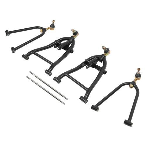 Black Front A Arm Set Adjustable Plus 2 Fits Honda Sportrax 450 TRX450R TRX450ER