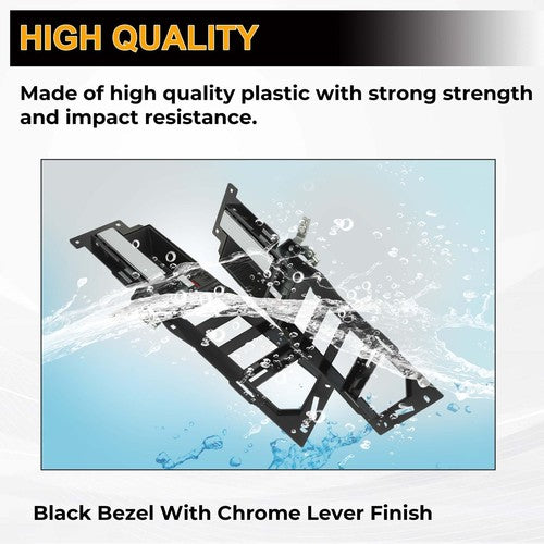 Interior Door Handle Chrome Lever for Chevy GMC C K1500 Suburban 88 89 94 Pair