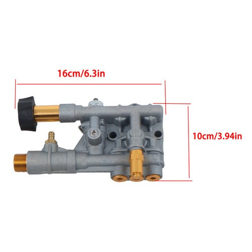 DURAFORCE 7108366 Pressure Washer Pump Manifold Replacement Kit For Simpson 510020 520006