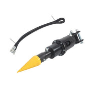 DURAFORCE Spiral Screw Log Splitter Cone Hydraulic Wood Splitter for Mini Excavator