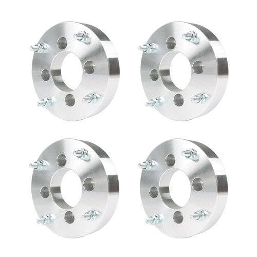 DURAFORCE 4x156 Wheel Spacers 1.5" 90mm 3/8"-24 2000-2006 For Honda Rancher 350 Silver X4