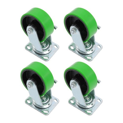 DURAFORCE 4 wheels 5 Inch Caster Wheels Heavy Duty,Capacity 4000LB