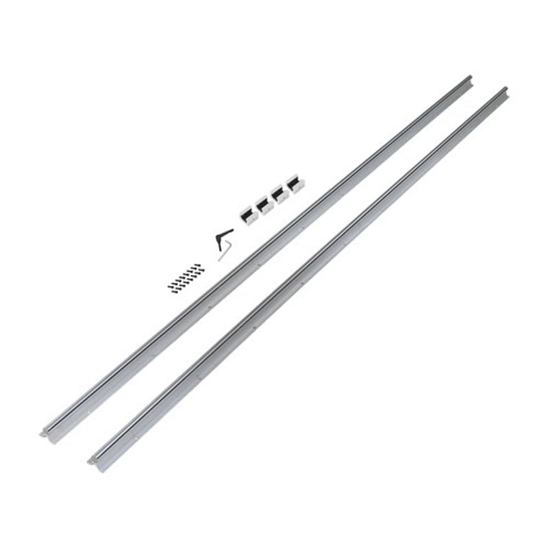 DURAFORCE 2PCS SBR16 2000mm Linear Guide Rail Slide Rail 4 PCS SBR16UU Bearing Block