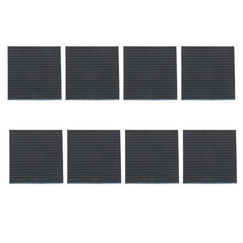 DURAFORCE Heavy Duty 4"x4"x7/8" Anti Vibration Mats 8 Pack with EVA Layer