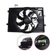DURAFORCE HY3115156 AC Radiator Cooling Fan Assembly For Elantra GT 2018 2.0L 25380F2000