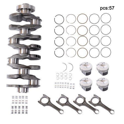 DURAFORCE Engine Rebuild Overhaul Kit 23mm Piston Pin For Audi & Volkswagen & Seat 2.0L