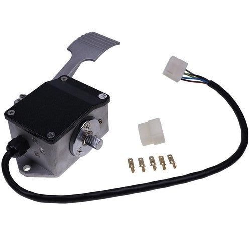 DURAFORCE New 0-5K Throttle Foot Pedal EFP713-0502 5 Wires for Curtis EV Golf Cart