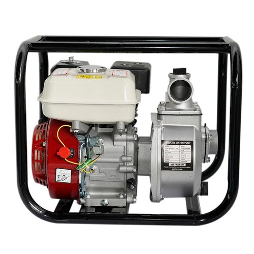 DURAFORCE 6.5HP 4-Stroke 2 Inch Gas Water Pump Semi-Trash Water Pump Transfer Pump 158GPM