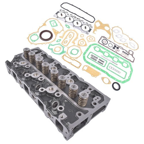 DURAFORCE Cylinder Head w/ Gasket Set Fits Isuzu NPR NQR Truck 1992-1998 4BD2 3.9L Engine