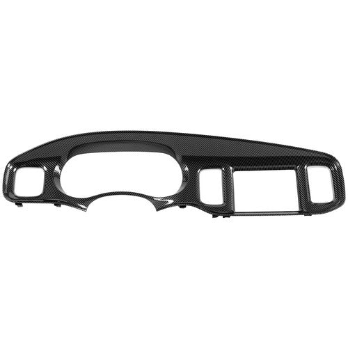 for 2011-2014 Dodge Charger Instrument Panel Radio Dash Trim Bezel Carbon Style