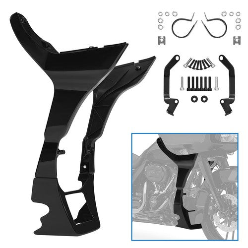 DURAFORCE For Harley Road Glide FLTRX FLTRXS 2017 Up Painted Fairing Spoilers Cover Kit