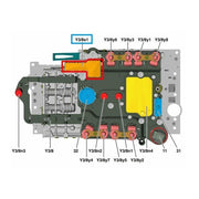 DURAFORCE Transmission Control Module Sensor Y3/8s1 For Mercedes-Benz 7G 722.9 TCU Plate