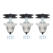 DURAFORCE 618P09256 618-09256 For Cub Cade Troy-Bilt Mustang Z50 50-Inch Deck 3pcs Spindle