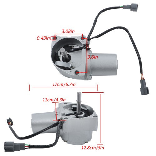 DURAFORCE Throttle Motor For John Deere 110 120 135C 160LC 180CW 210CW 4614911 4360509