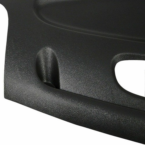 Black Dash Bezel Cover Overlay with Vents for Dodge Ram Pickup 1998 to 2001