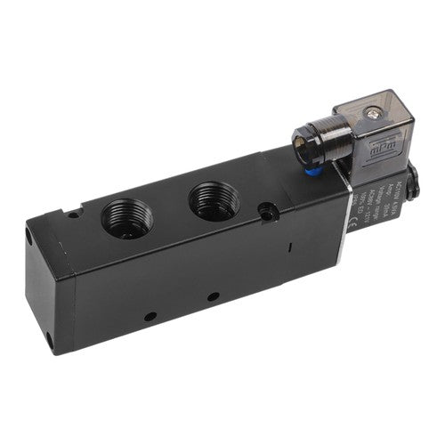 DURAFORCE 1/2" Inch 5 Way Pneumatic Directional Control Electric Solenoid Valve 110V AC