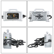 DURAFORCE For Club Car DS Precedent Battery Charger 48 Volt 15 Amp 3 Pin Round Golf Cart