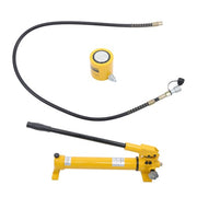DURAFORCE 30 Ton Hydraulic Jack Power Ram Kit and CP-700 Manual Hydraulic Hand Pump