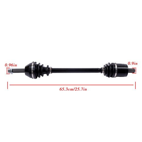 DURAFORCE For Polaris Ranger 500 XP 700 05-07 Front Left and Right CV Axles Drive Shaft
