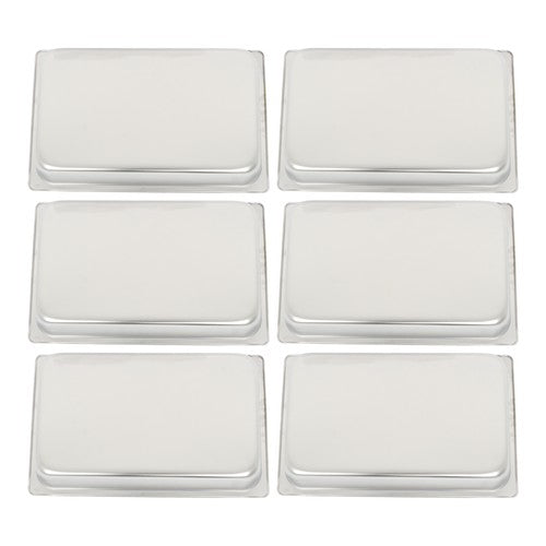 DURAFORCE Table Pans 6 Pack 4 Inch Deep Restaurant Steam Table Pans Without Lid Full Size
