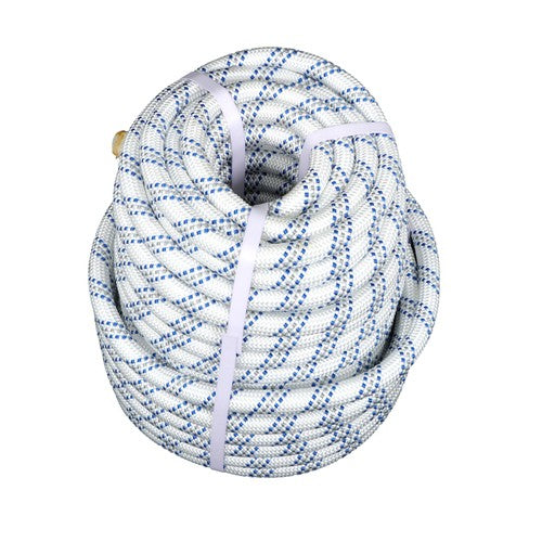 DURAFORCE 3/4" x 120' Double Braided Polyester Rope 3200 Lbs Breaking Strength For Swing
