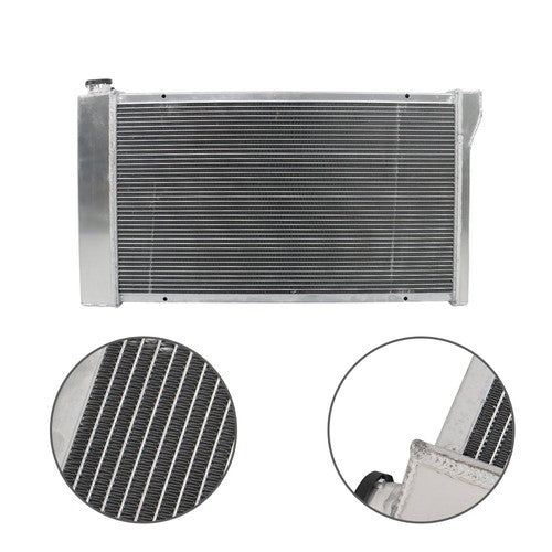 DURAFORCE CC369 For Chevy C10/20/30 Pickup Suburban 1967 1968-72 4 Row Radiator+Fan Shroud