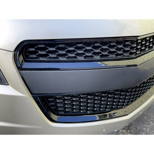 Black Front Upper Bumper Grille Honeycomb For 10-15 Chevy Equinox