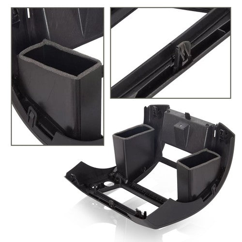 Black Center Dash Console Instrument Panel Bezel for Nissan Frontier 2005-2020