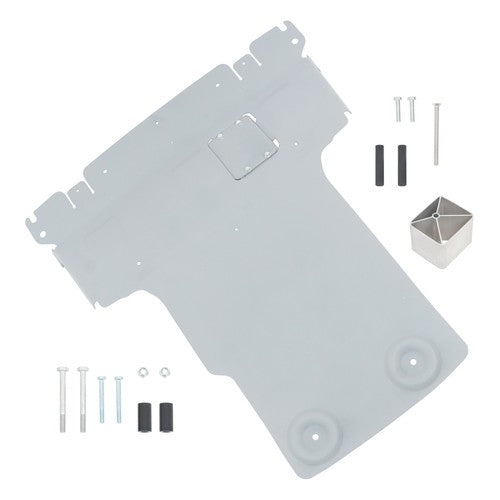 DURAFORCE Sliver For Toyota Tundra 2014-21 + Sequoia 20-22 Front Bumper Lower Panel Steel