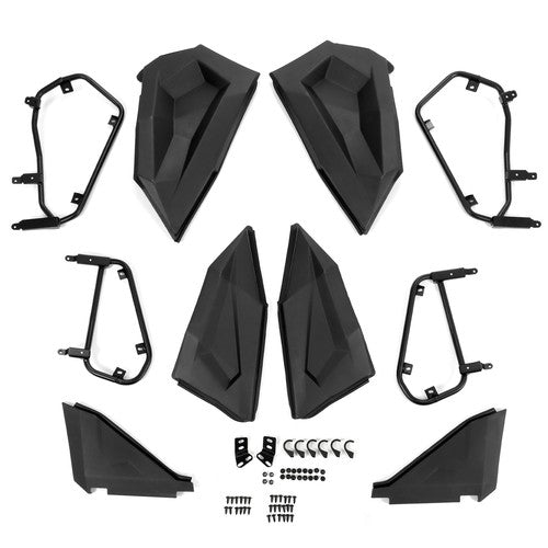 DURAFORCE New For Polaris RZR XP 4 1000/XP 4 Turbo 2014-2023 2015 Steel Lower Door Inserts