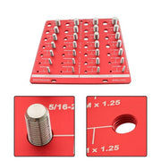 DURAFORCE 28 Nut and Bolt Thread Checker 14 Metric And 14 Standard Specifications