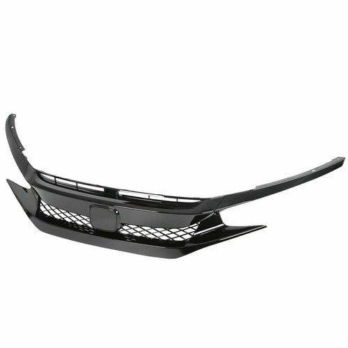 Front Grille for Honda Civic 2019-2021 2020 Coupe Sedan Type R Style Black Mesh