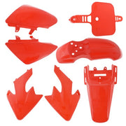 DURAFORCE Red Plastic Fender Fairing Kit For Honda XR50 SDG CRF50 SSR107 125 Dirt Bike
