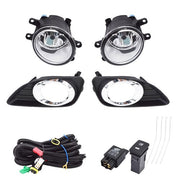 DURAFORCE Clear Bumper Lamps Driving Fog Lights+Switch Fit For Camry 2010-2011