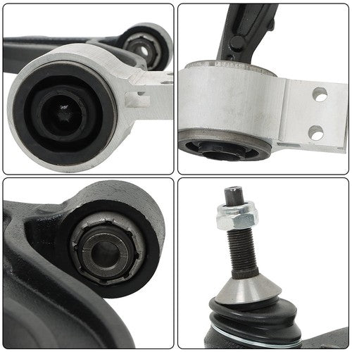 DURAFORCE For Ford Taurus Flex Lincoln 10Pcs Front Lower Control Arms Sway Bars Tie Rods