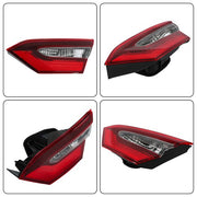 DURAFORCE Clear Lens For Toyota Camry 2021-2023 Inner Passenger/RH Halogen Type Tail Light