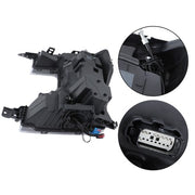 DURAFORCE Headlights Replacement For Ford F250 F350 SuperDuty 2020-2022 LH+RH LED Black