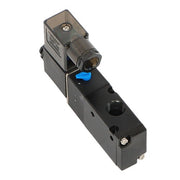 DURAFORCE 1/4" 3 Way 2 Position Inline Directional Control Electric Solenoid Valve 24V DC