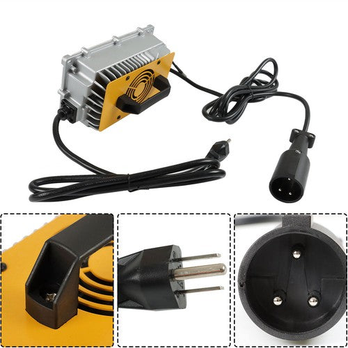 DURAFORCE 48Volt 18A High Speed Battery Charger Waterproof For Club Car Golf Cart