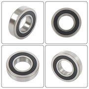 DURAFORCE 4Pcs 62/32-2RS Deep Groove Ball Bearings 32mm Inner Dia 65mm OD 17mm Bore Sealed
