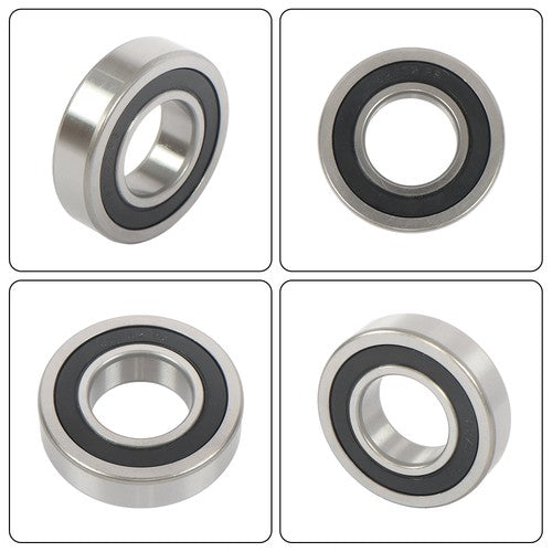 DURAFORCE 4Pcs 62/32-2RS Deep Groove Ball Bearings 32mm Inner Dia 65mm OD 17mm Bore Sealed