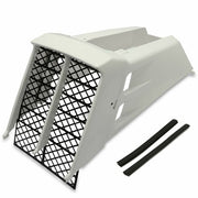 DURAFORCE For Yamaha Banshee 350 fender + gas tank plastic + grill WHITE & BLACK 1987-2006