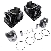 DURAFORCE Cylinder Replacement Kit w/ Pistons Rings Wrist Pins for Yamaha RD350 1973-1975