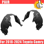 DURAFORCE For 2018 2019 2020-2024 Toyota Camry SE XSE Left & Right Side Fender Liner PAIR